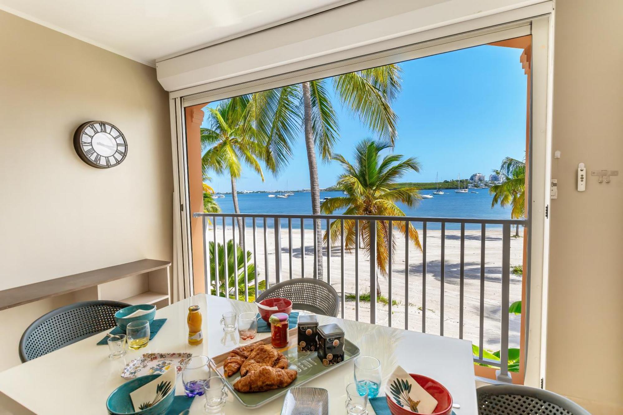 Vue Imprenable Sur Le Lagon, Appartement 1Ch 4P Baie Nettle Exterior foto