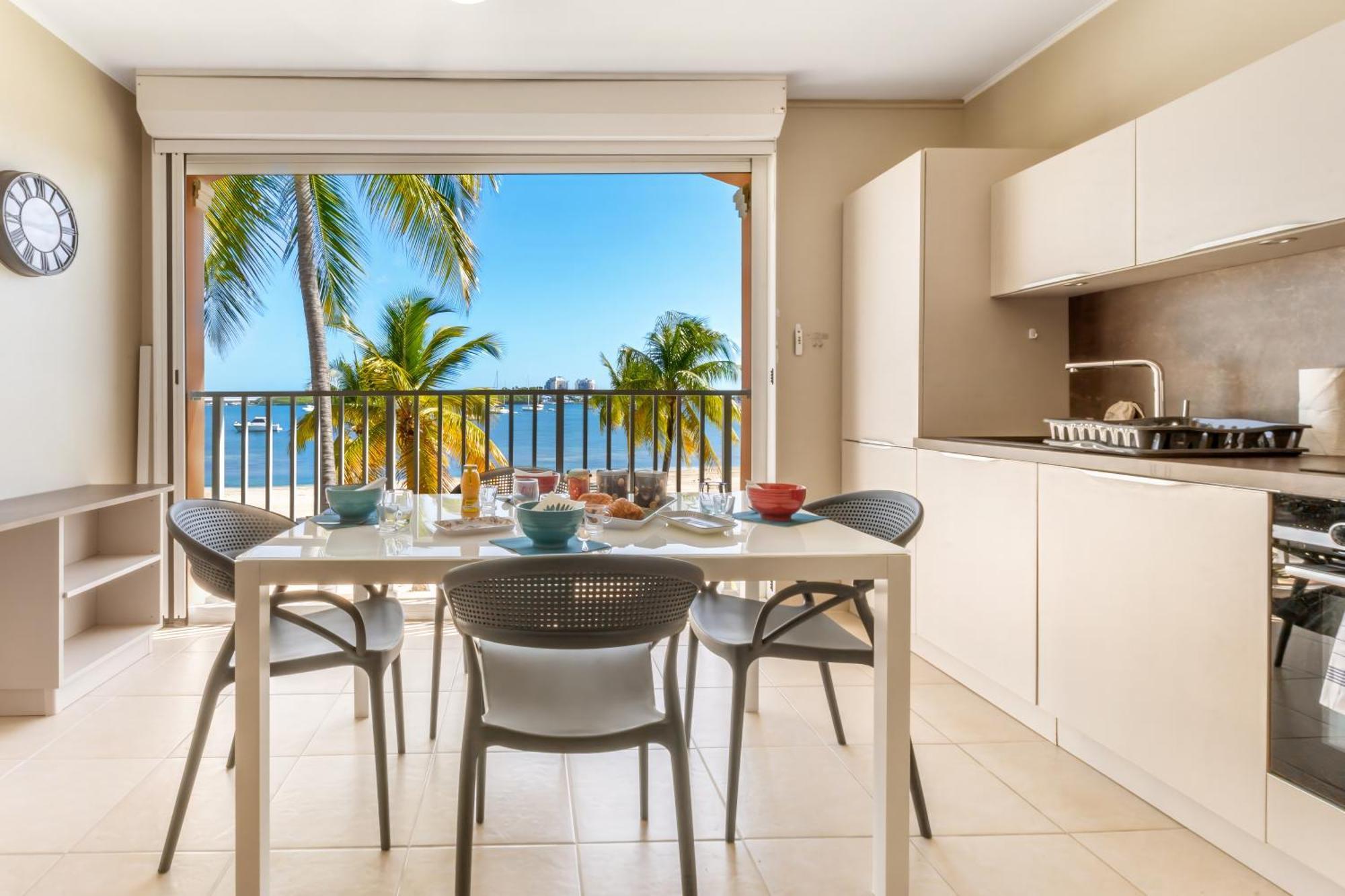 Vue Imprenable Sur Le Lagon, Appartement 1Ch 4P Baie Nettle Exterior foto