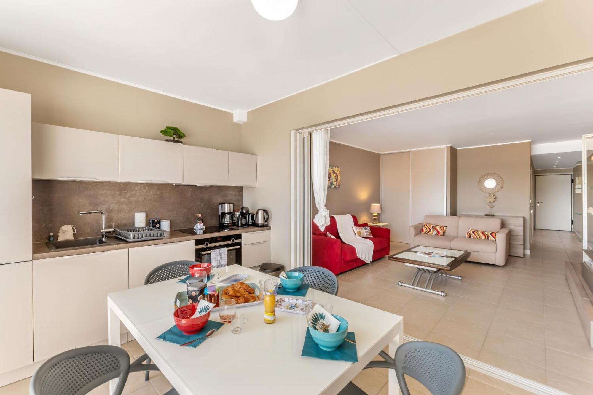 Vue Imprenable Sur Le Lagon, Appartement 1Ch 4P Baie Nettle Exterior foto